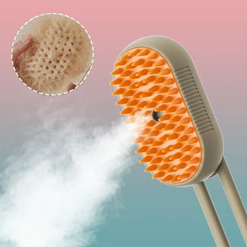 3-in-1 Pet Steam Brush Grooming