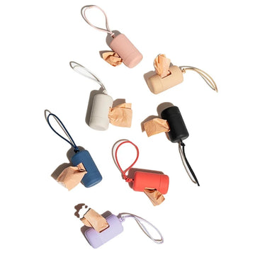 Portable Dog Poop Bag Carrier Dispenser